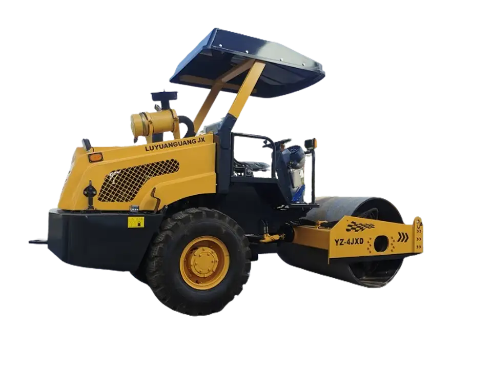 洛阳4吨单钢轮振动压路机